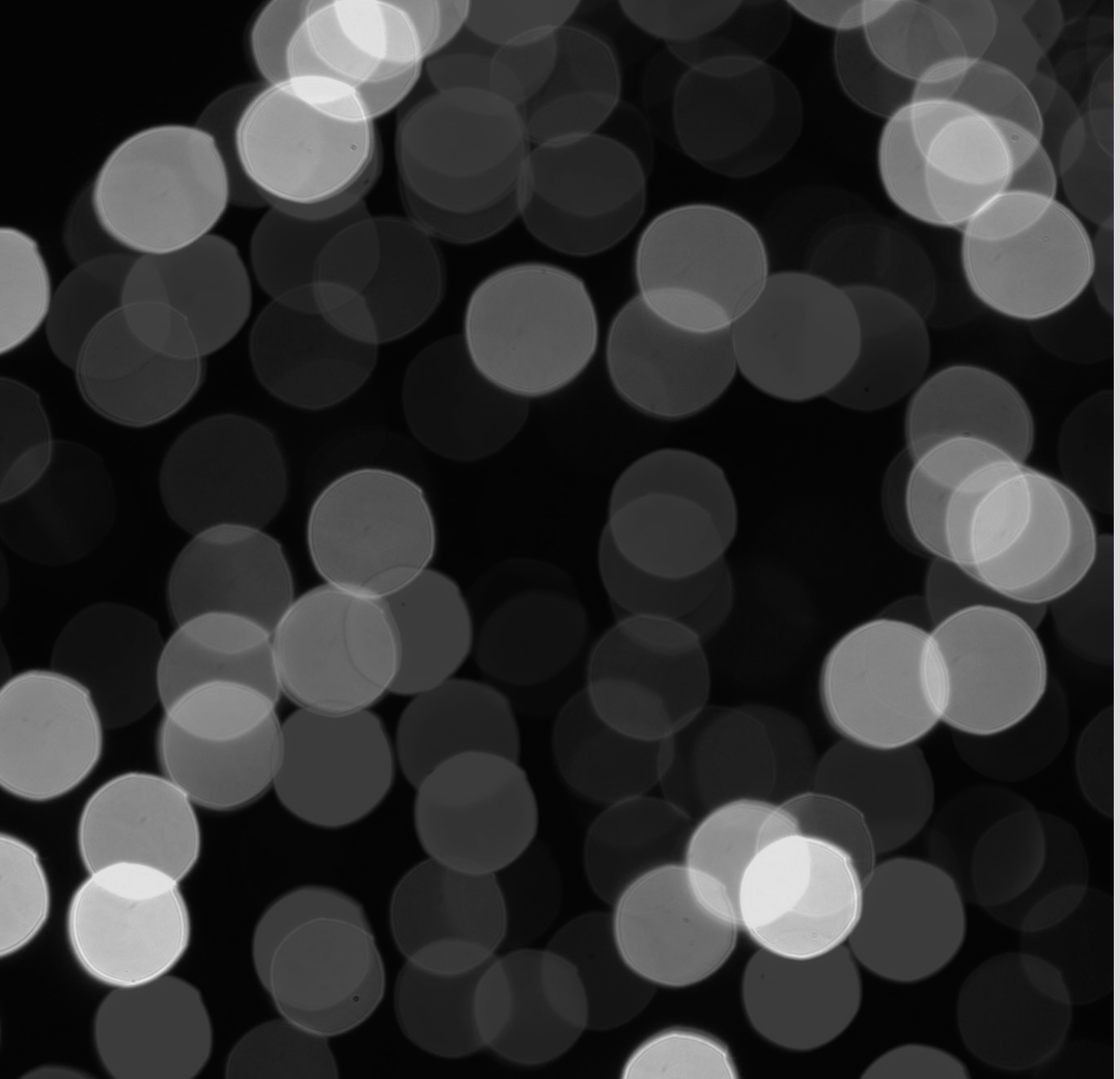 Default icon of black and white blurry dots